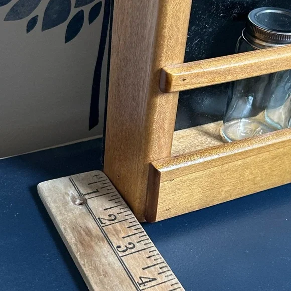 Vintage Wooden Spice Rack - Picture 7 of 10